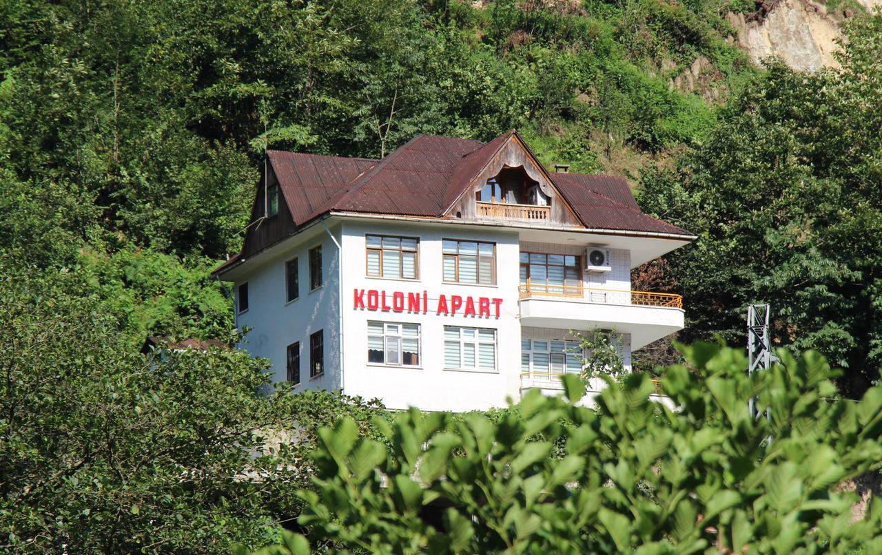 Koloni Apart Aparthotel Çamlıhemşin Esterno foto