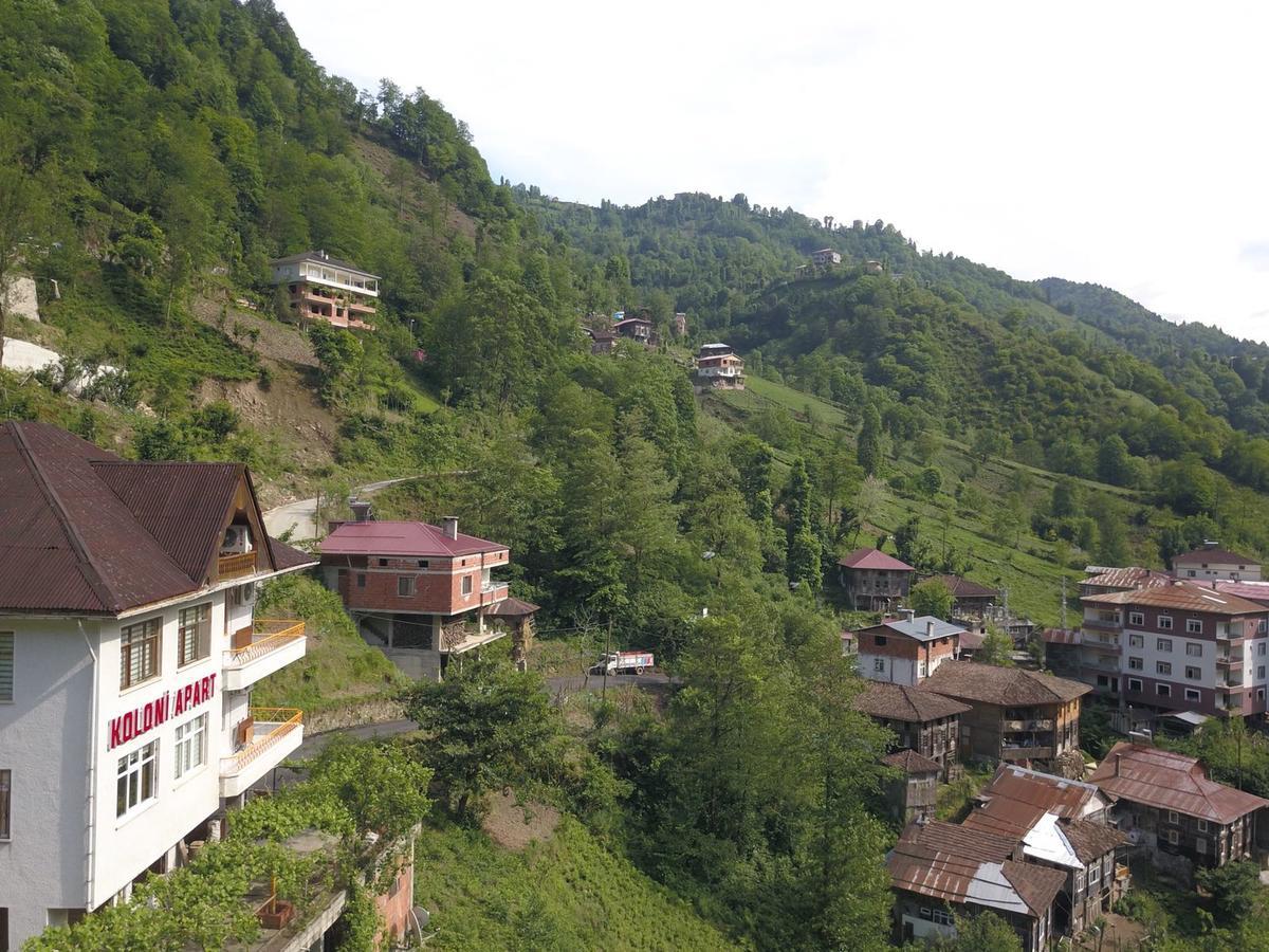 Koloni Apart Aparthotel Çamlıhemşin Esterno foto