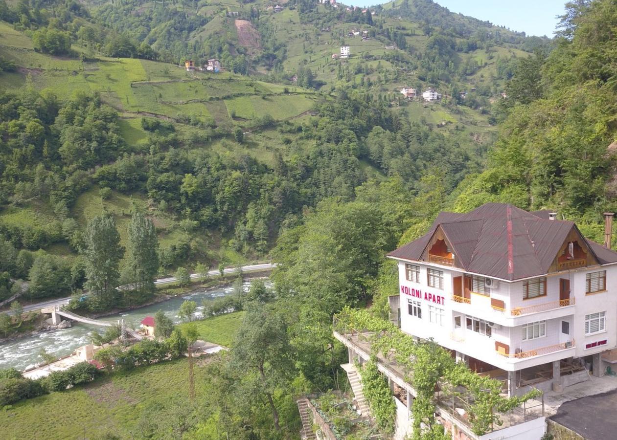 Koloni Apart Aparthotel Çamlıhemşin Esterno foto